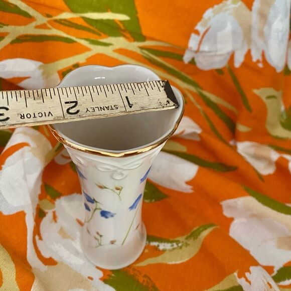 Lenox Blue Bell Porcelain Budvase 5" Bud Vase PR5 vintage - Picture 6 of 6